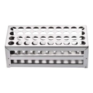 Stainless Steel Test Tube Rack With Holes Dia 13 MM