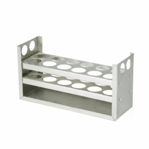 APEX LABS® Anodized Aluminium Test Tube Stand for Laboratory Use