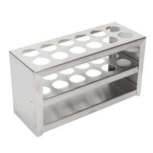 Stainless Steel Test Tube Rack for 18 MM Tubes