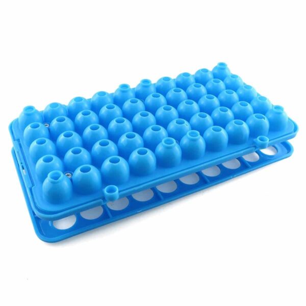 Blue Test Tube Rack for upto 18 MM Tubes - Image 2