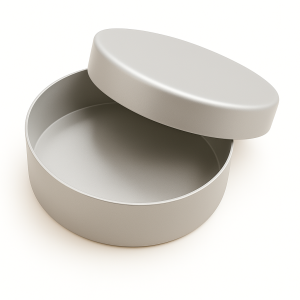 Aluminium Petri Dish  ( Moisture Tin ) 75 MM x 15 MM
