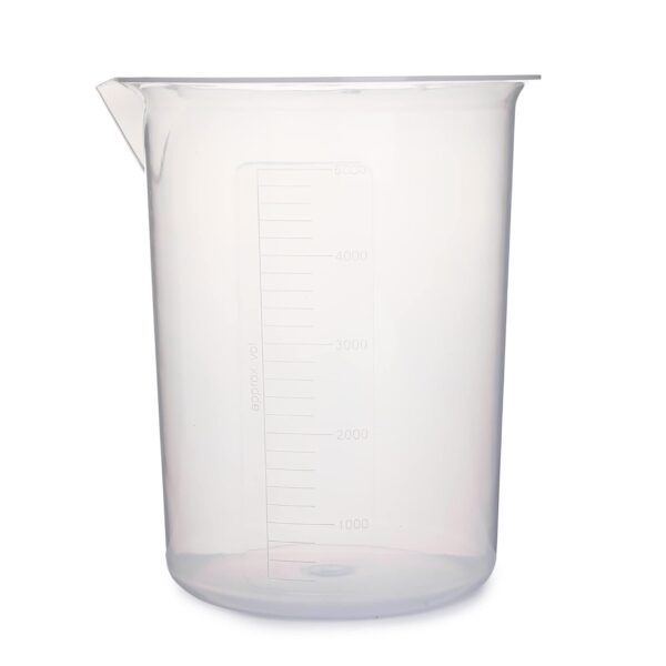 Apex Labs® Euro Design Polypropylene Beaker for laboratory 5000 ML