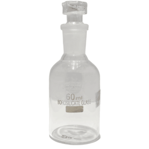 Narrow Mouth Glass Reagent Bottle with Stopcock