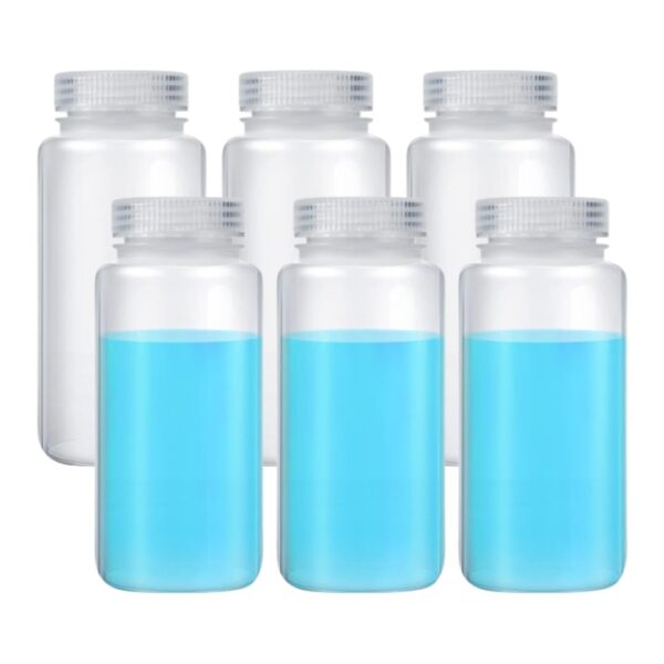 Apex Labs® Plastic Reagent Bottle Wide Mouth with Screw Cap 1000 ML