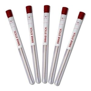 Sterile Swab Stick In PVC Tube Packing