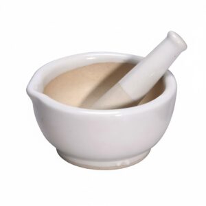 3 Inch Ceramic Pestle and Mortar Set